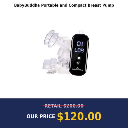 BabyBuddha Portable and Compact Breast Pump