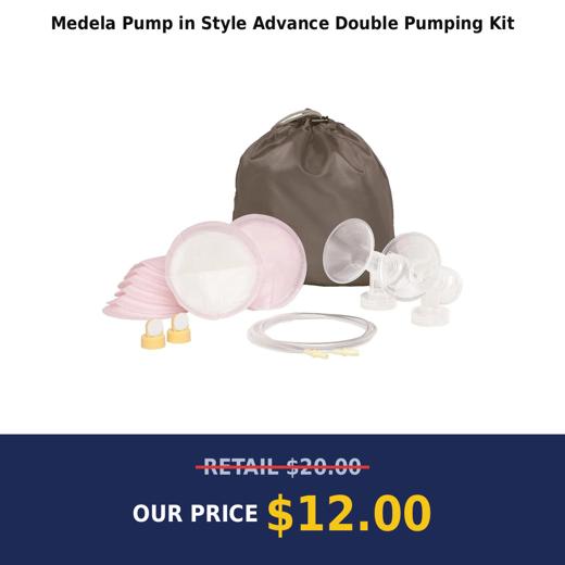 Medela Pump in Style Advance Double Pumping Kit