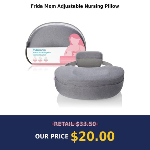 Frida Mom Adjustable Nursing Pillow