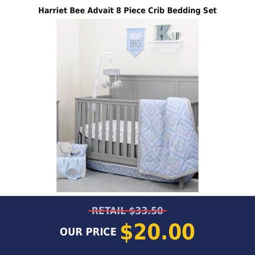 Harriet Bee Advait 8 Piece Crib Bedding Set