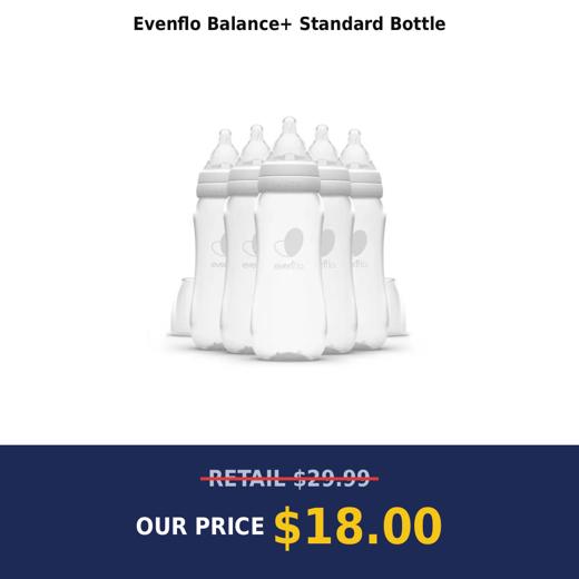 Evenflo Balance+ Standard Bottle
