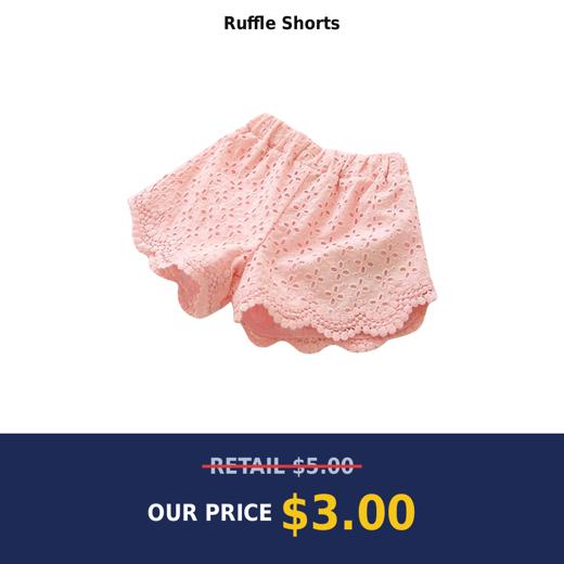 Ruffle Shorts
