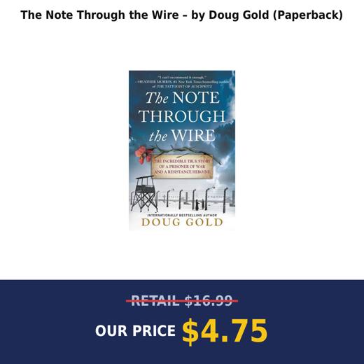 The Note Through the Wire – by Doug Gold (Paperback)