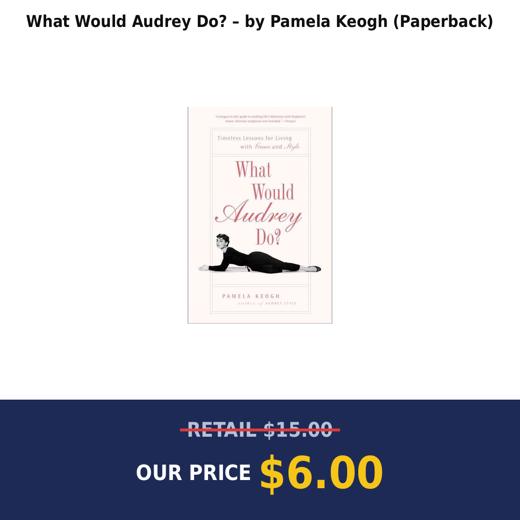 What Would Audrey Do? – by Pamela Keogh (Paperback)