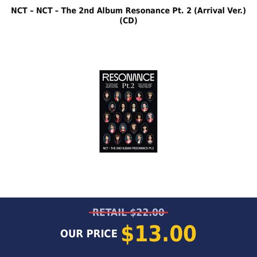NCT – NCT – The 2nd Album Resonance Pt. 2 (Arrival Ver.) (CD)