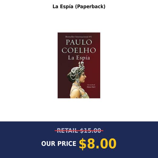La Espía (Paperback)