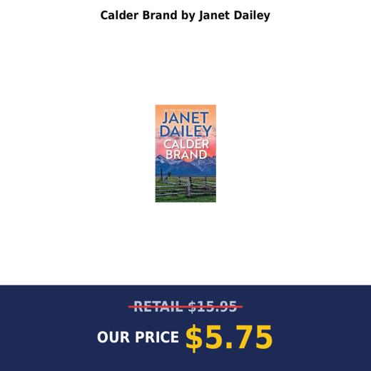 Calder Brand by Janet Dailey