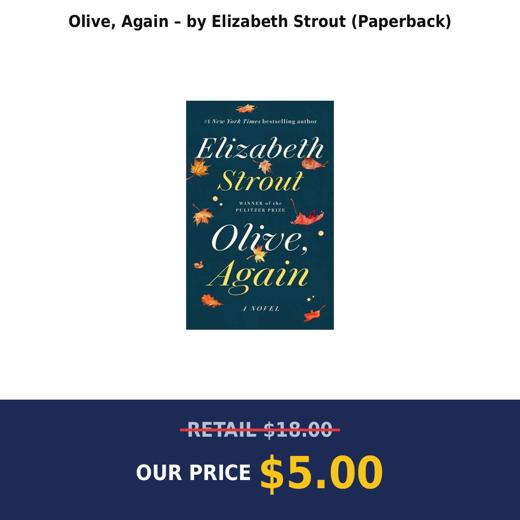 Olive, Again – by Elizabeth Strout (Paperback)