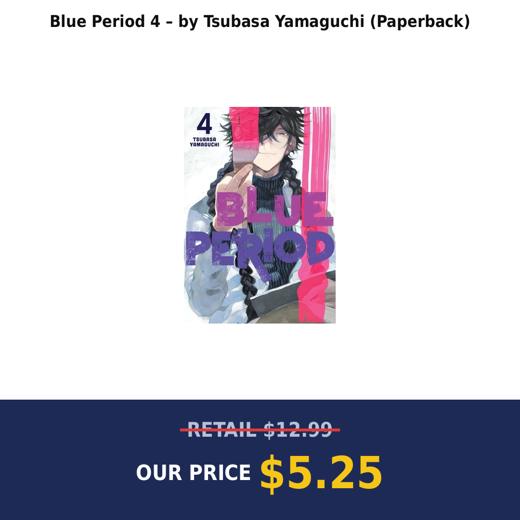 Blue Period 4 – by Tsubasa Yamaguchi (Paperback)