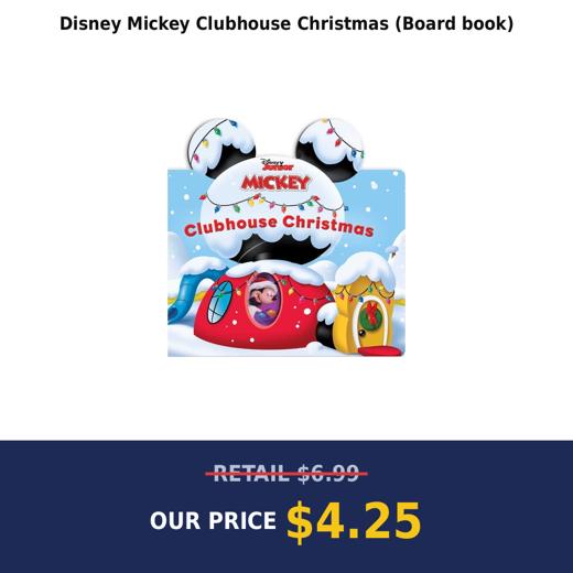 Disney Mickey Clubhouse Christmas (Board book)