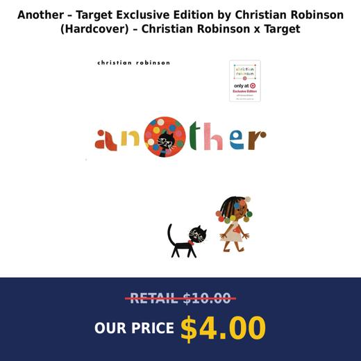 Another – Target Exclusive Edition by Christian Robinson (Hardcover) – Christian Robinson x Target