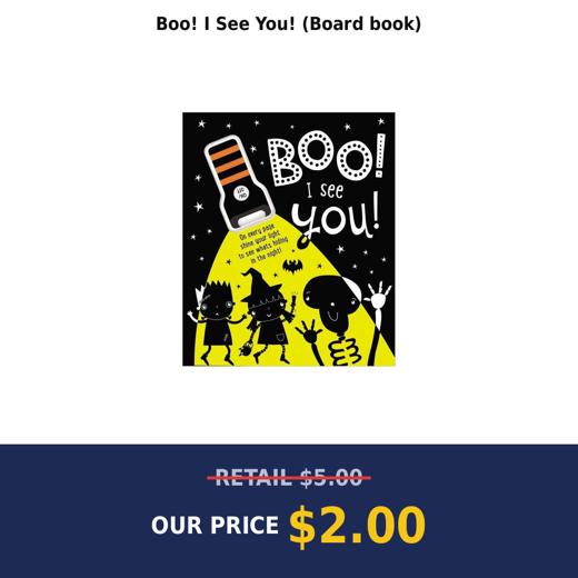 Boo! I See You! (Board book)