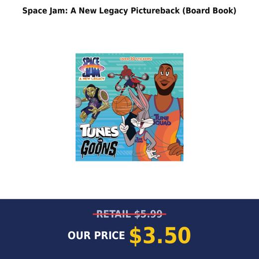 Space Jam: A New Legacy Pictureback (Board Book)