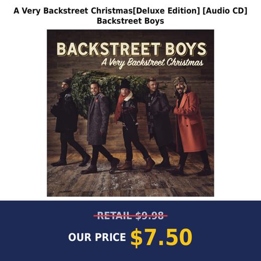 A Very Backstreet Christmas[Deluxe Edition] [Audio CD] Backstreet Boys