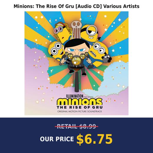 Minions: The Rise Of Gru [Audio CD] Various Artists