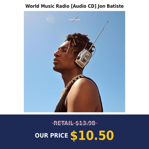 World Music Radio [Audio CD] Jon Batiste