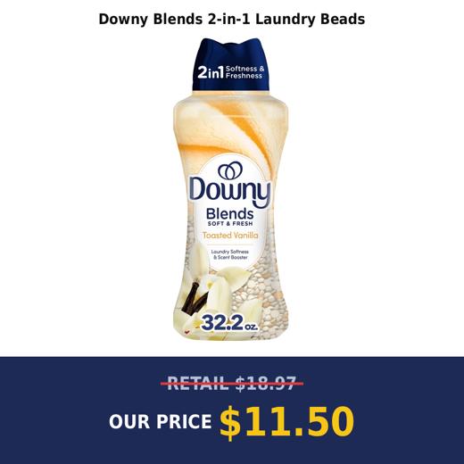 Downy Blends 2-in-1 Laundry Beads