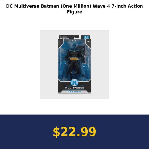 DC Multiverse Batman (One Million) Wave 4 7-Inch Action Figure