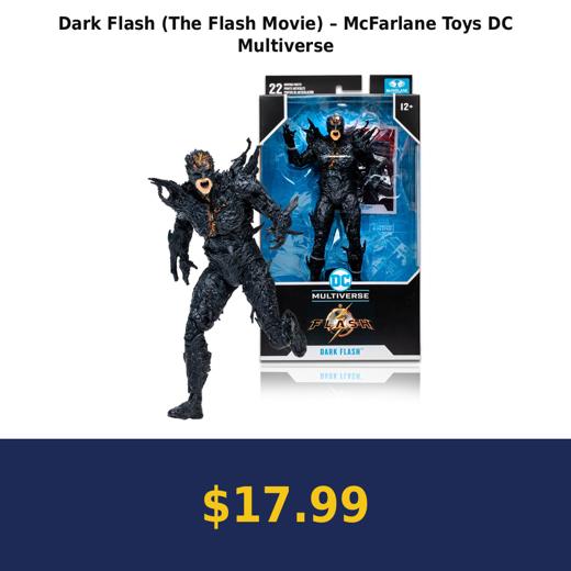 Dark Flash (The Flash Movie) – McFarlane Toys DC Multiverse