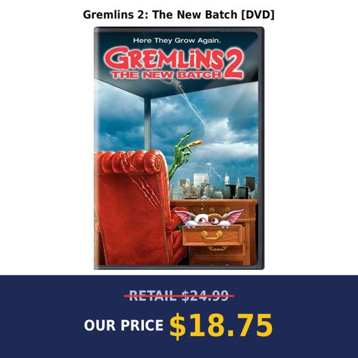 Gremlins 2: The New Batch [DVD]