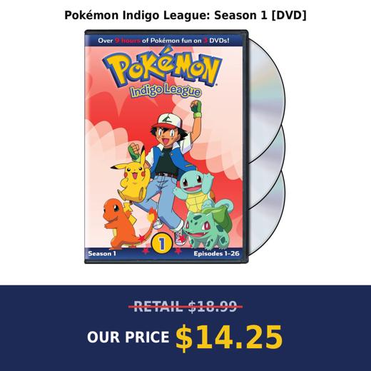 Pokémon Indigo League: Season 1 [DVD]