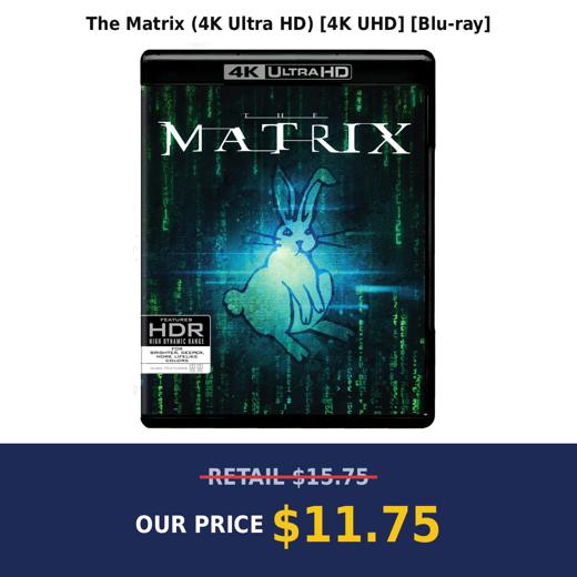 The Matrix (4K Ultra HD) [4K UHD] [Blu-ray]
