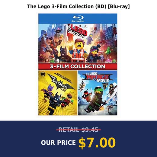 The Lego 3-Film Collection (BD) [Blu-ray]