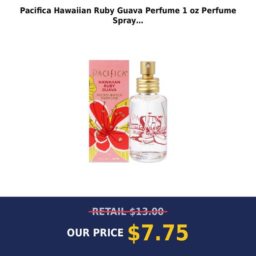 Pacifica Hawaiian Ruby Guava Perfume 1 oz Perfume Spray