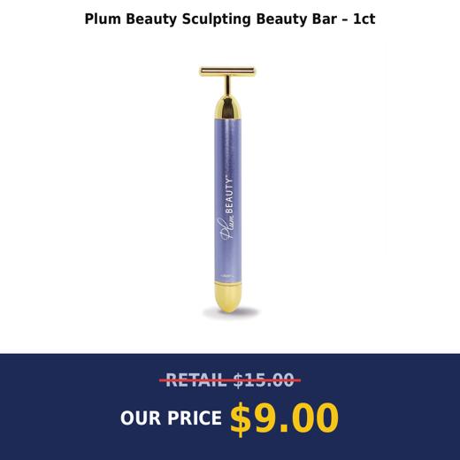 Plum Beauty Sculpting Beauty Bar – 1ct