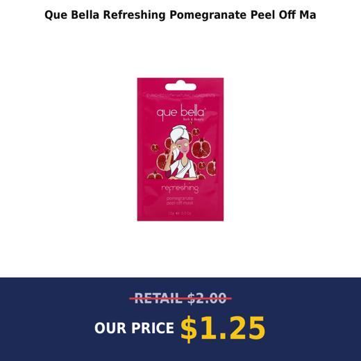 Que Bella Refreshing Pomegranate Peel Off Ma