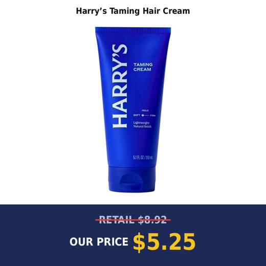 Harry’s Taming Hair Cream