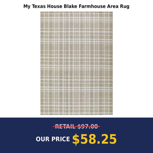 My Texas House Blake Farmhouse Area Rug