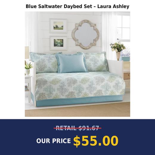 Blue Saltwater Daybed Set – Laura Ashley