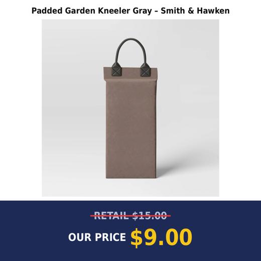 Padded Garden Kneeler Gray – Smith & Hawken