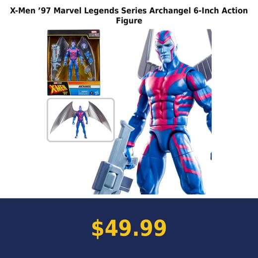 X-Men ’97 Marvel Legends Series Archangel 6-Inch Action Figure