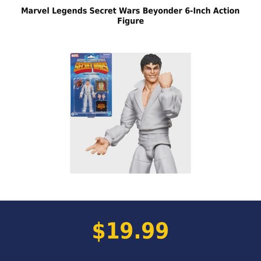 Marvel Legends Secret Wars Beyonder 6-Inch Action Figure