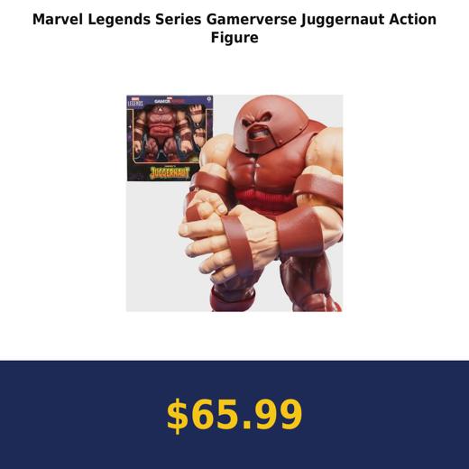 Marvel Legends Series Gamerverse Juggernaut Action Figure