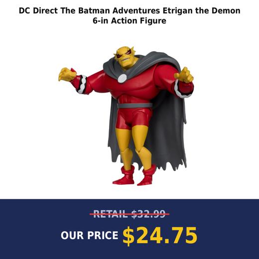 DC Direct The Batman Adventures Etrigan the Demon 6-in Action Figure