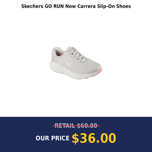 Skechers GO RUN Now Carrera Slip-On Shoes