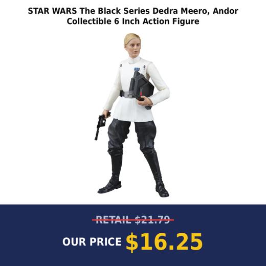 STAR WARS The Black Series Dedra Meero, Andor Collectible 6 Inch Action Figure