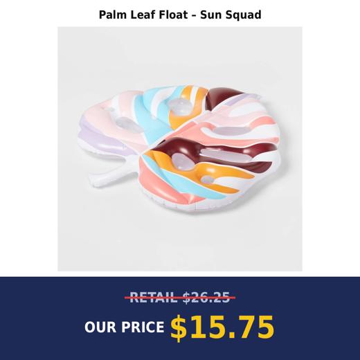 Palm Leaf Float – Sun Squad