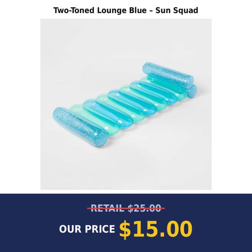 Two-Toned Lounge Blue – Sun Squad