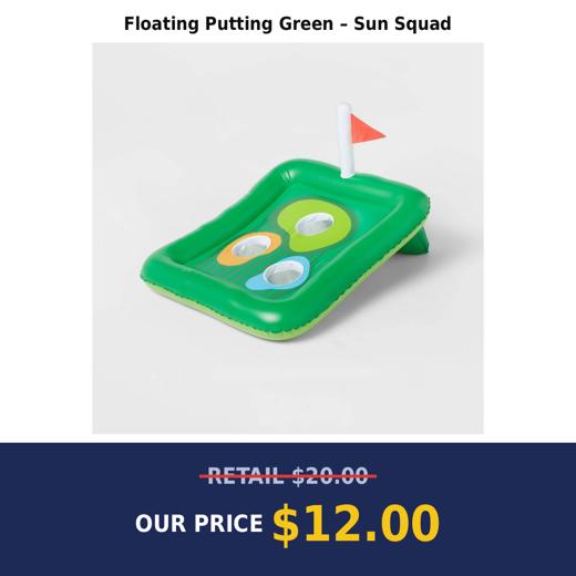 Floating Putting Green – Sun Squad