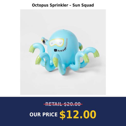 Octopus Sprinkler – Sun Squad