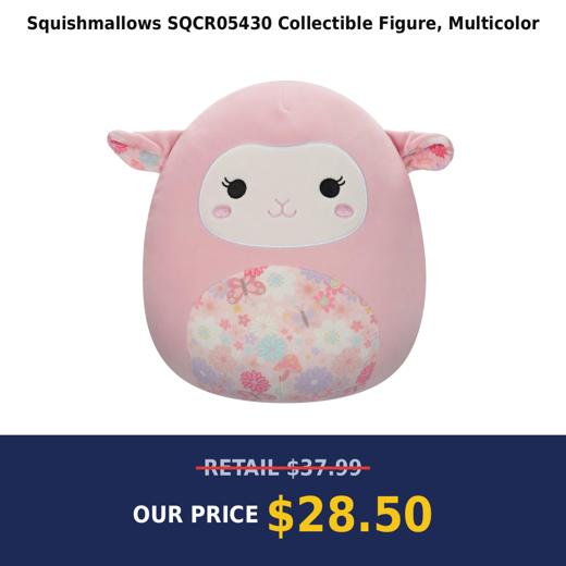 Squishmallows SQCR05430 Collectible Figure, Multicolor
