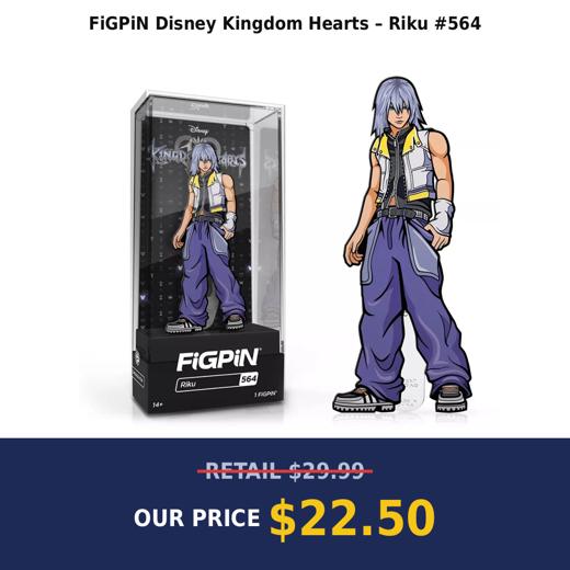 FiGPiN Disney Kingdom Hearts – Riku #564