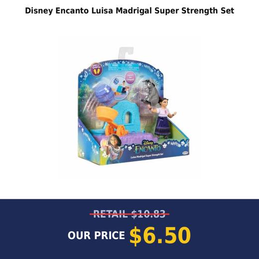 Disney Encanto Luisa Madrigal Super Strength Set