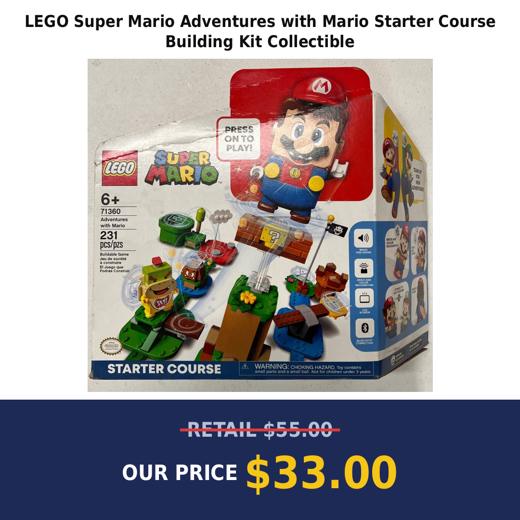 LEGO Super Mario Adventures with Mario Starter Course Building Kit Collectible