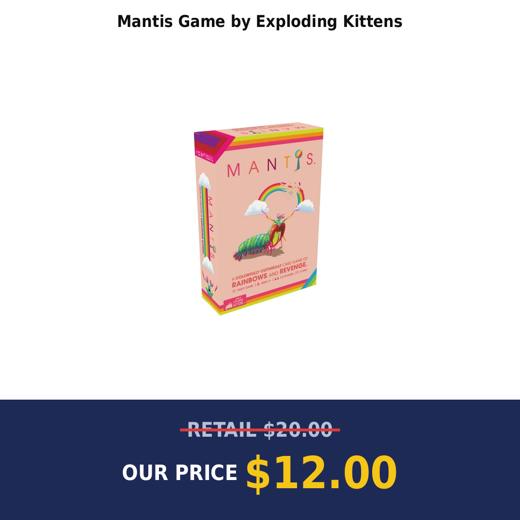 Mantis Game by Exploding Kittens