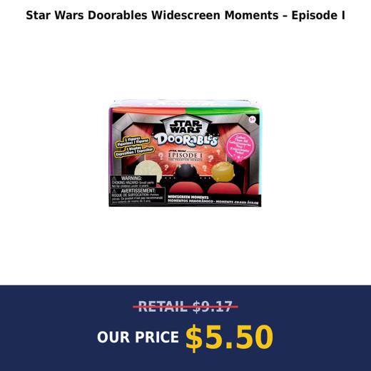 Star Wars Doorables Widescreen Moments – Episode I